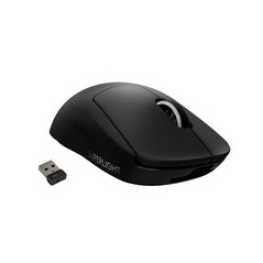 Logitech PRO X SUPERLIGHT Wireless Gaming Mouse - Ultra-Fast Optical Performance in Sleek Black - Unleash Your Gaming Potential!